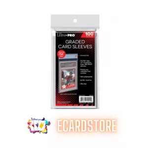 100 UP Graded Card Sleeves Protèges Boîtier PSA/Beckett
