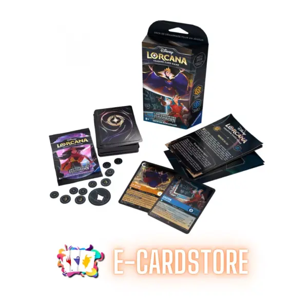 Deck de Démarrage Méchante Reine et Gaston - Disney Lorcana