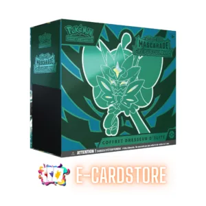 Coffret Dresseur D’Élite ETB Pokémon Mascarade Crépusculaire EV6 - Ogerpon FR