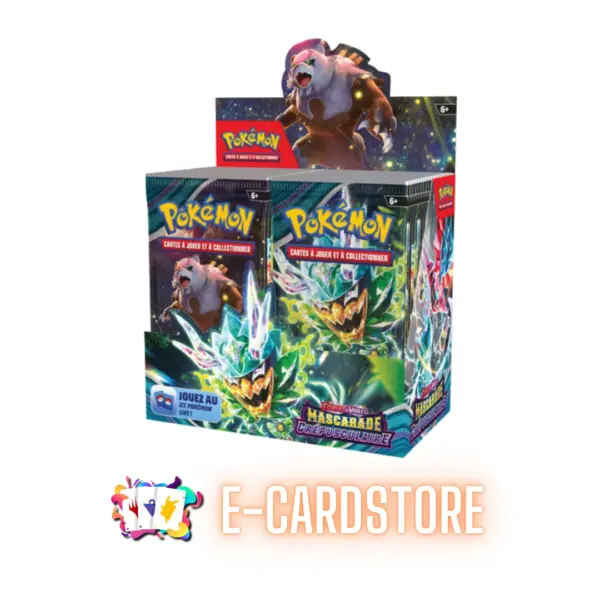 Display Pokémon Mascarade Crépusculaire EV6 Scellée FR