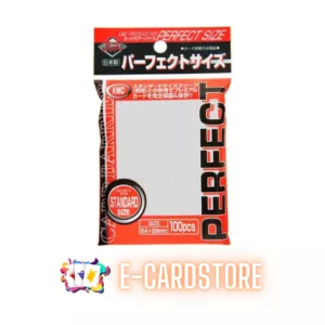 100 Sleeves Pochettes KMC Standard Perfect Size Transparentes