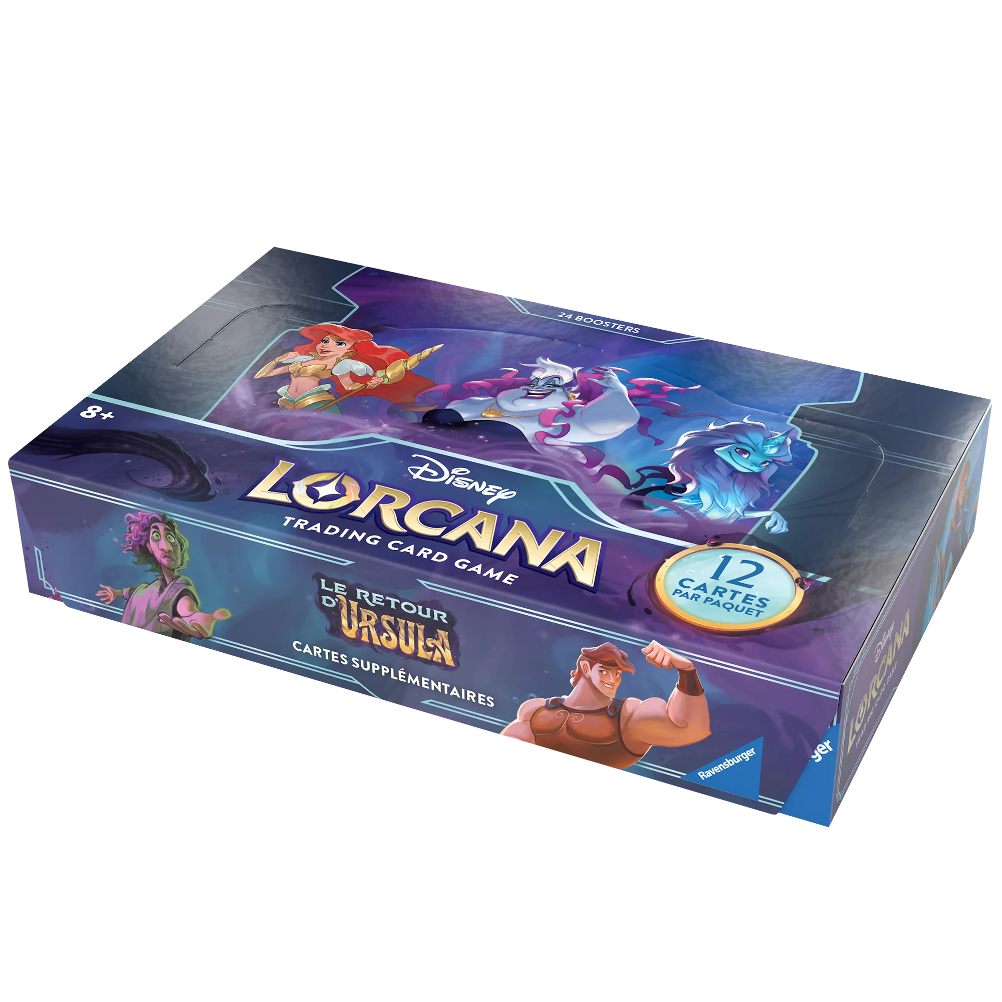Display de 24 Boosters Disney Lorcana – Le Retour d’Ursula – Image 2