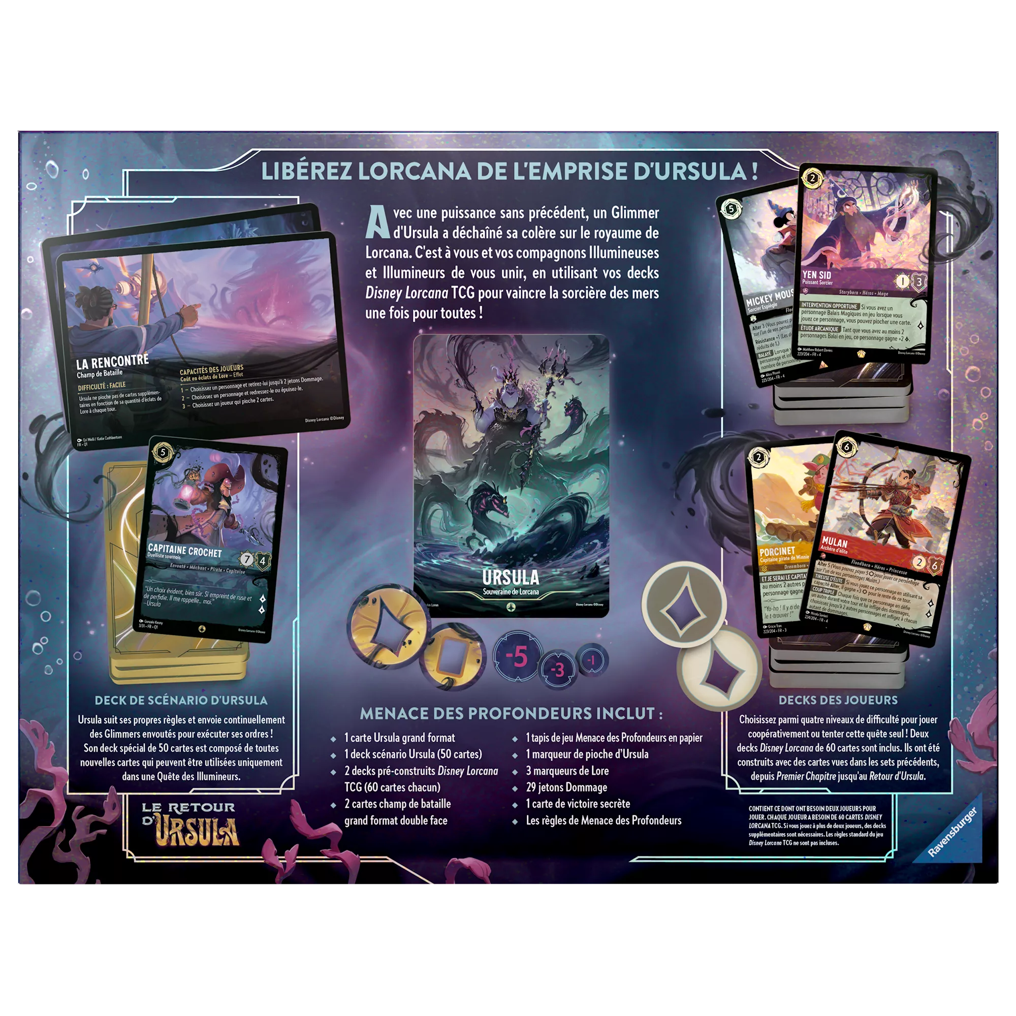Quête des Illumineurs : Menace des profondeurs – Disney Lorcana Le Retour d’Ursula – Image 3