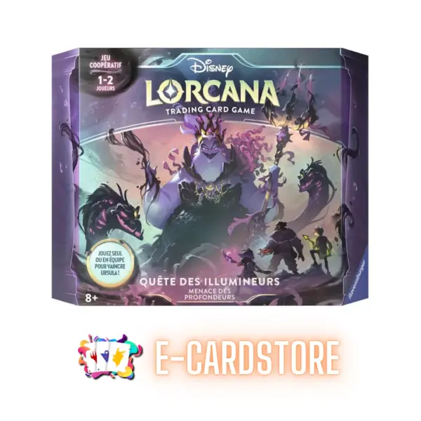 Quête des Illumineurs : Menace des profondeurs – Disney Lorcana Le Retour d’Ursula