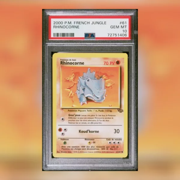 Rhinocorne 61/64 Jungle PSA 10