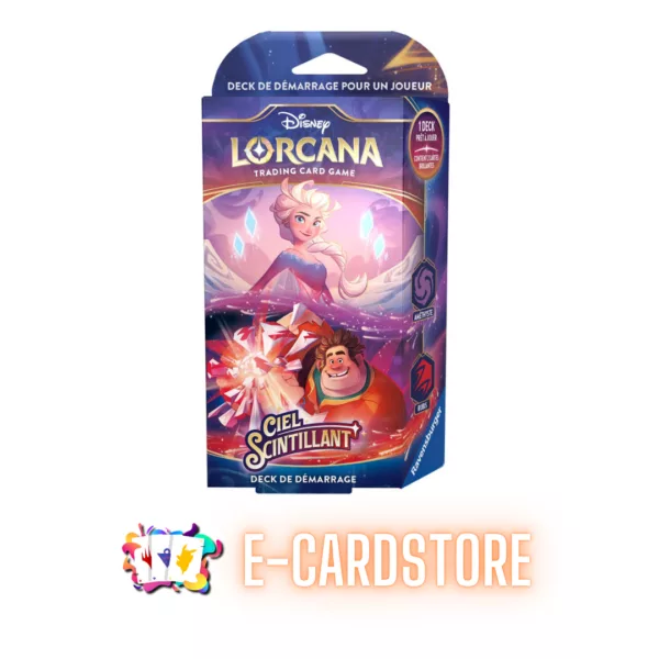 Deck de Démarrage Ciel Scintillant - Elsa et Ralph