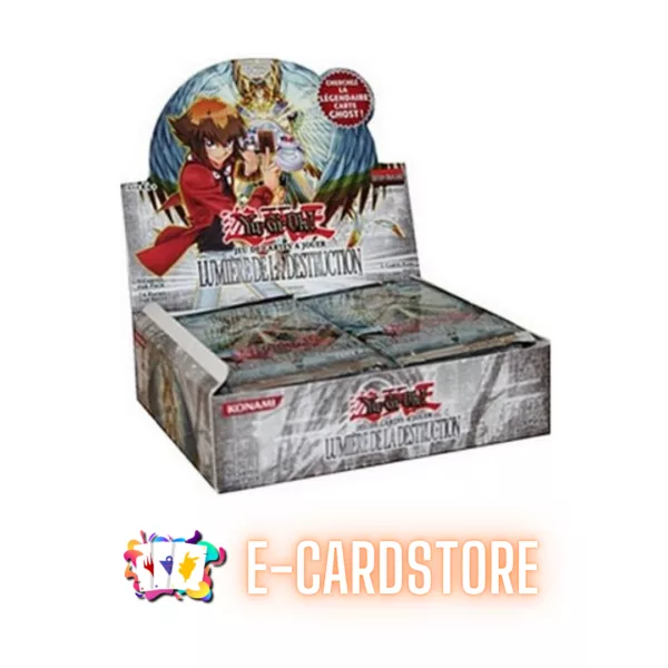 YGO – Boîte de 24 Boosters – Lumière de la Destruction Réimpression