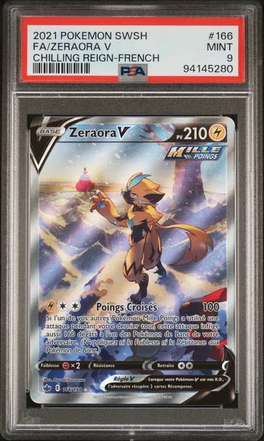 Zeraora Alternatif PSA 9 Regne de Glace – Image 2