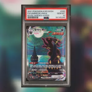 Noctali VMAX Alt Eevee Heroes KOREAN PSA 10