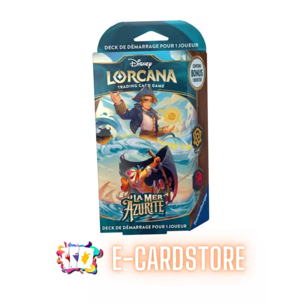 DECK DE DÉMARRAGE JIM HAWKINS ET TIGROU – DISNEY LORCANA