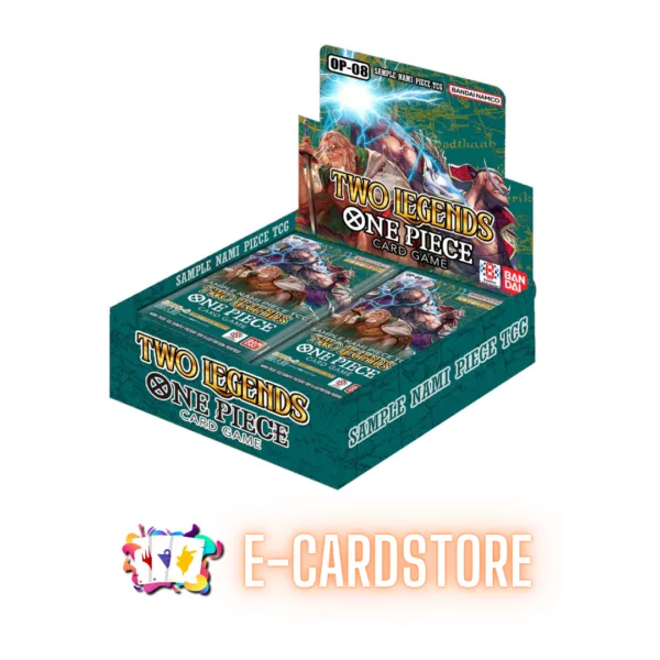 Display 24 Boosters One Piece Card Game – Two Legends OP-08