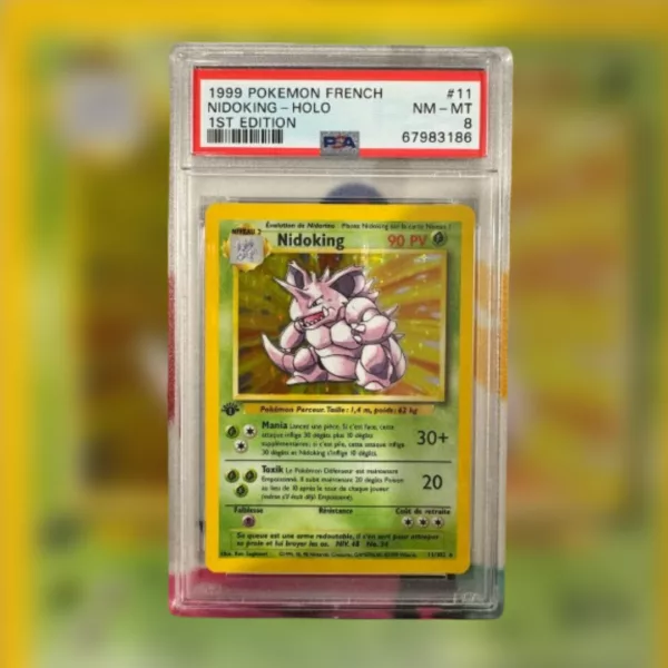 Nidoking Holo SDB Edition 1 Français PSA 8