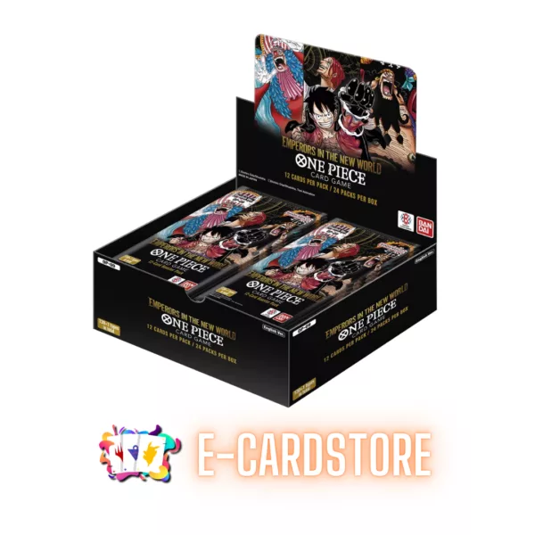Display 24 Boosters One Piece OP09 The Four Emperors US