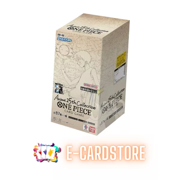 Display One Piece – Extra Anime 25th Collection EB-02 – 24 Boosters Scellé Japonais