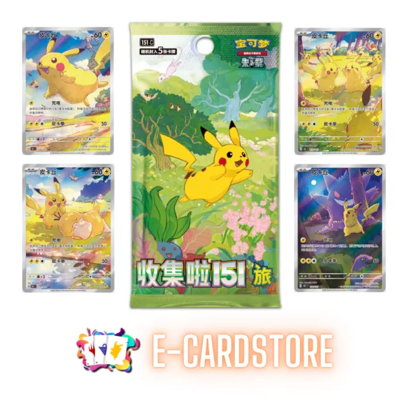 Display 151 Chinois Slim Pack - Collect 151 Journey - Chinois Simplifié