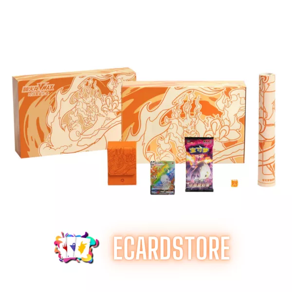 Coffret Dracaufeu VMAX Battle Set Gift Box - Chinese Scellé