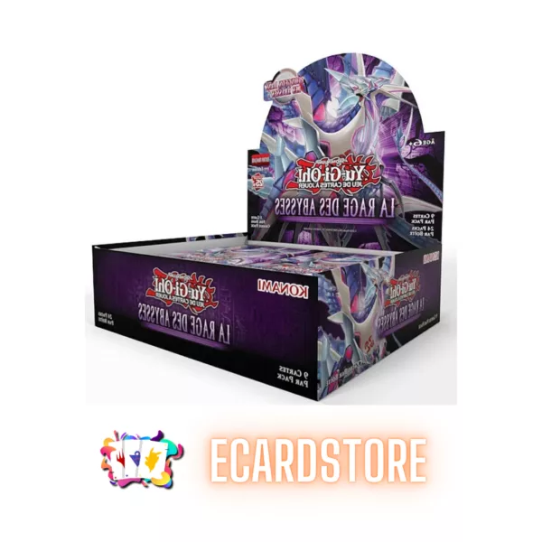 Yu-Gi-Oh! - Boîte de 24 Boosters - La Rage des Abysses - FR