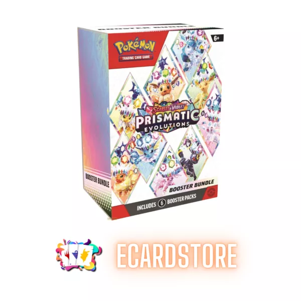 Pokémon - Bundle 6 Booster Evolution Prismatique ANGLAIS