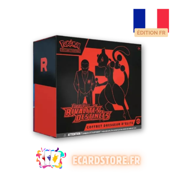 Pokémon Coffret Dresseur d'Élite EV10 Rivalités Destinées FR