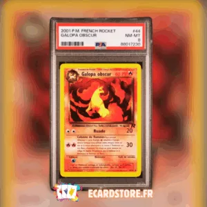 2001 POKEMON FRENCH ROCKET #44 GALOPA OBSCUR