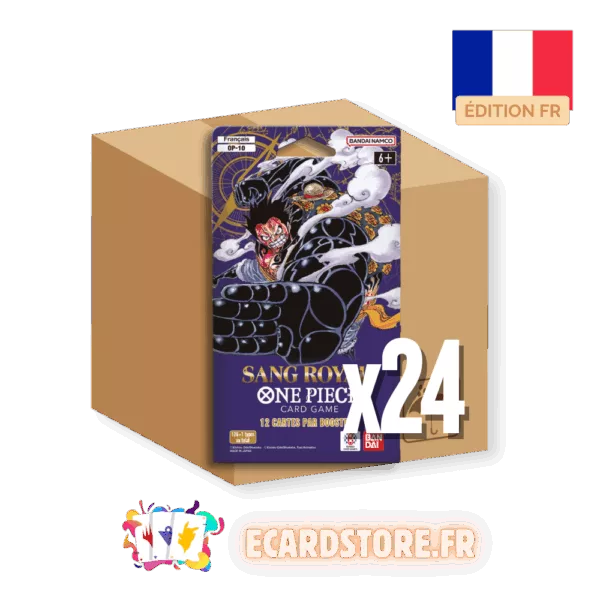 Carton de 24  Blister - OP10 Sang Royal FR