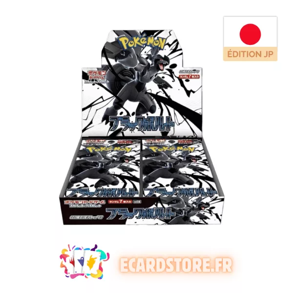 Display Pokémon Black Bolt -  SV11B – JAPONAIS