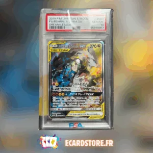 Reshiram & Zekrom GX SR 064/049 SM11b PSA 10 Japonais