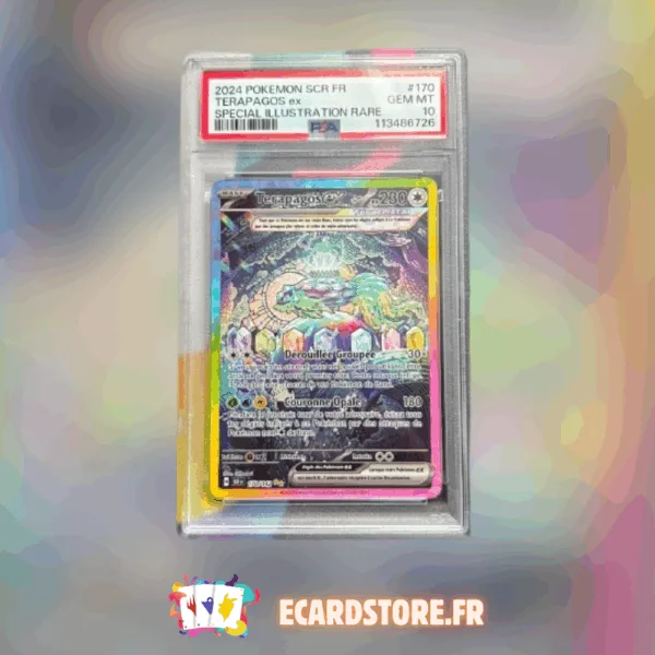 Terapagos ex 170/142 EV7 Couronne Stellaire PSA 10