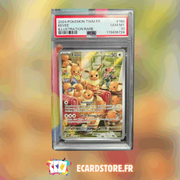 Evoli 188/167 PSA 10 Mascarade Crépusculaire Français