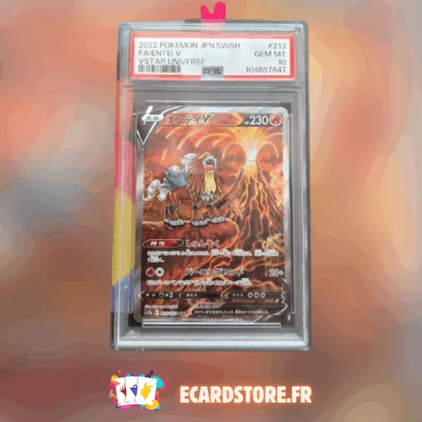 Entei V 213/172 SAR PSA 10 Japonais