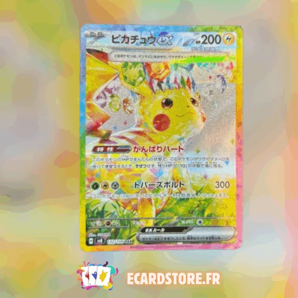 Pikachu ex 132/106 Japonais