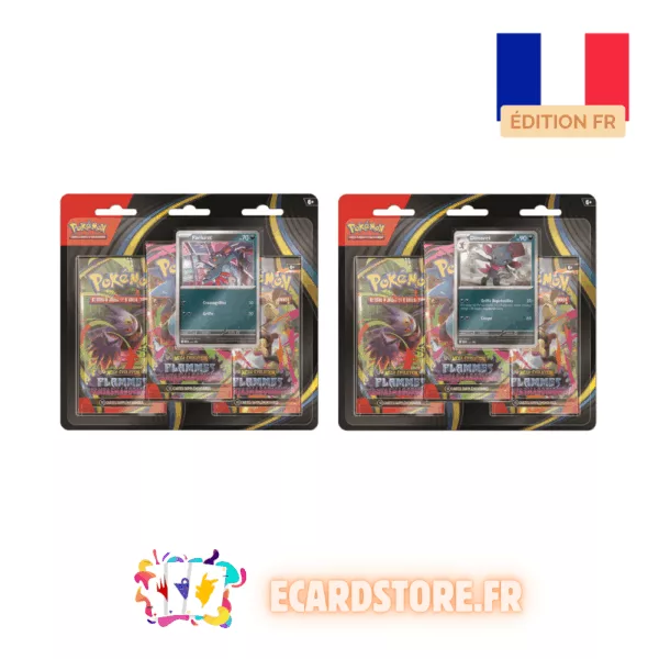 Duo Tripack ME02 Flammes Fantasmagoriques FR
