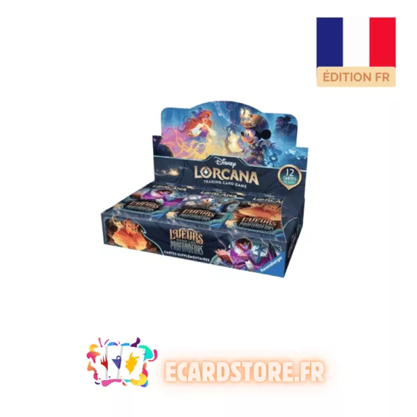 Display Lorcana Chapitre 10 Lueurs dans les Profondeurs FR