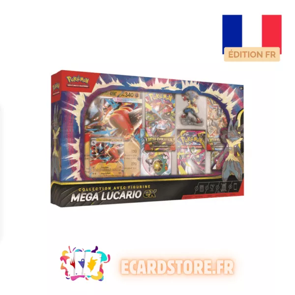Coffret figurine Méga-Lucario-ex - FR