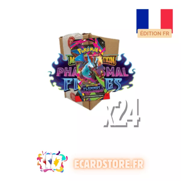 Case 24 Blister Pokémon ME02 Flammes Fantasmagoriques – FR