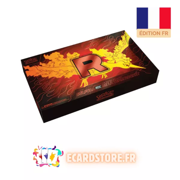 Coffret Ultra-Premium Sulfura de la Team Rocket FR