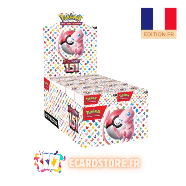 Display de 10 Bundle EV 3.5 Écarlate et Violet - 151 FR