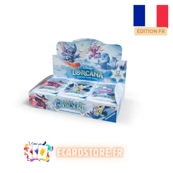 Display Lorcana Givresort - 24 Boosters - FR