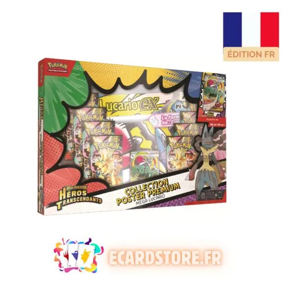 Coffret Premium - ME 2.5 Héros Transcendants Méga-Lucario - FR