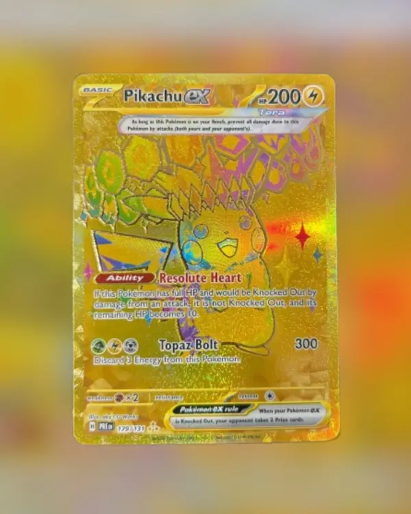 PIKACHU EX 179/131 EVOLUTION PRISMATQIUE FR