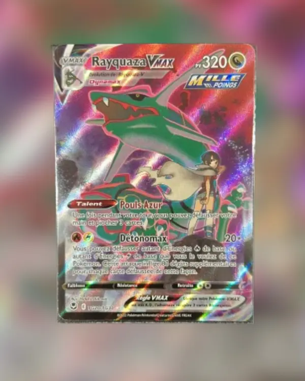 RAYQUAZA VMAX TG20/TG30 TEMPETE ARGENTEE FR