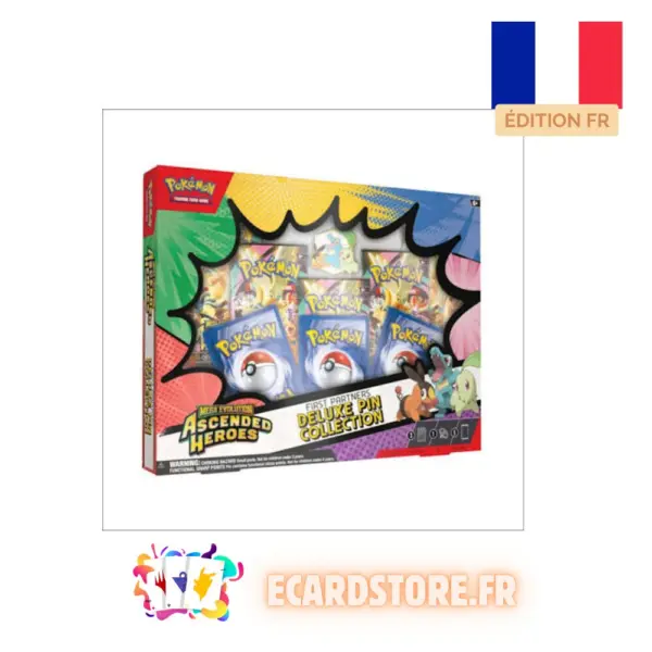 Coffret Deluxe PIN BOX Héros Transcendant ME 2.5 - FR