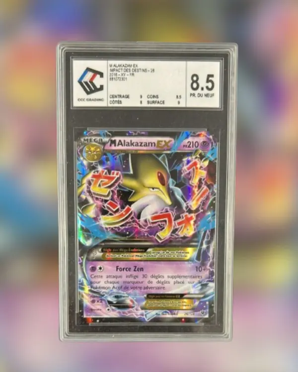 M Alakazam ex 26/124 CCC 8.5