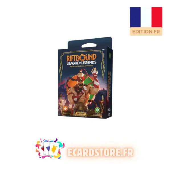 Riftbound League of Legends deck de Champions Lee Sin - FR