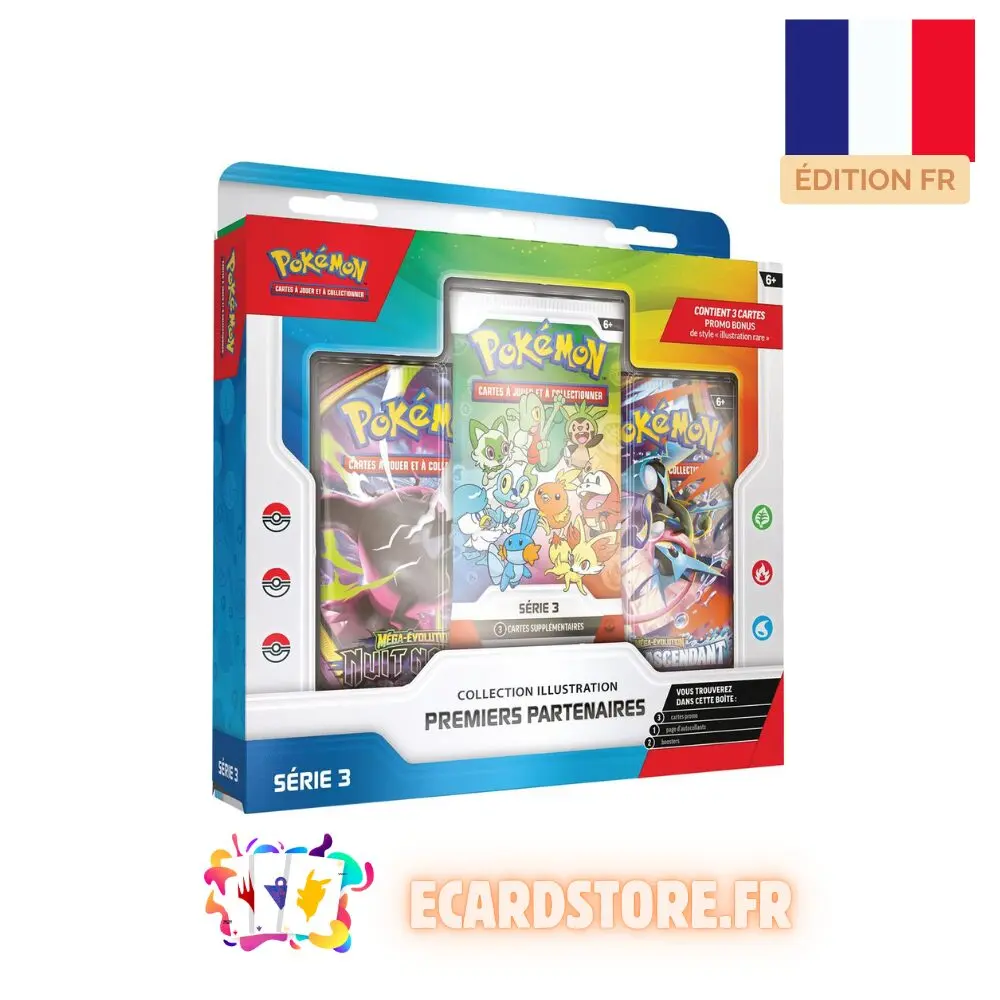 Premiers Partenaires Série 3 Coffret Collection Illustration (FR)